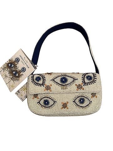 America & Beyond Evil Eye Beaded Bag Shoulder Bag (view 1)