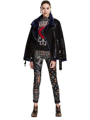 Desigual Desigual Faux Leather Jacket (view 2)