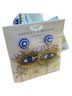 America & Beyond Print Blue Gold White Shoulder Bag One size - photo 3