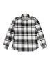 Frank & Eileen Plaid Black White Long Sleeve T-Shirt Size M - photo 3