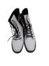 Schutz 100% Leather White Boots Size 7 - photo 1