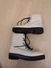 Schutz 100% Leather White Boots Size 7 - photo 3