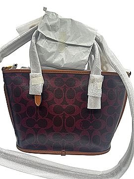 Coach Leather Tote (view 2)