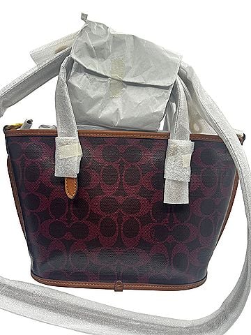 Coach CC Taxi Tote Leather Tote (view 2)