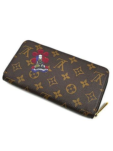 Louis Vuitton LOUIS VUITTON Louis Vuitton Zippy Wallet Kansai Yamamoto Collaboration Long Round Zipper Monogram Brown Multi M67249 Men's Women's (view 2)
