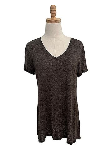 Eileen Fisher Short Sleeve Blouse (view 1)