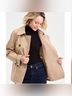 Michael Kors Short Double-Breasted Trench Coat Trenchcoat - photo 12