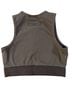 Essentials Solid Black Sleeveless Top Size M - photo 2