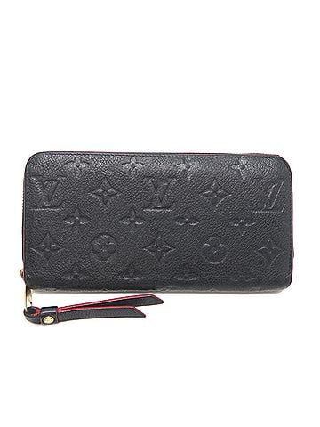 Louis Vuitton Louis Vuitton Zippy Wallet Women's Long M62121 (Discontinued) Monogram Empreinte Marine Rouge (view 1)