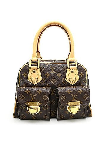 Louis Vuitton Louis Vuitton Manhattan PM Women's Handbag M40026 (Discontinued) Monogram Brown (view 1)