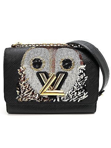Louis Vuitton Louis Vuitton Twist MM Women's Shoulder Bag M41867 (Discontinued) Epi Leather, Black (view 1)