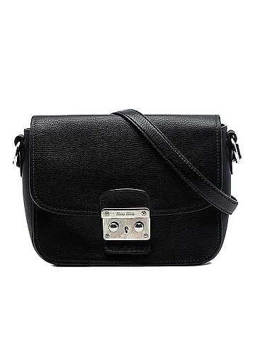 Miu Miu Goatskin Madras Crossbody (view 1)