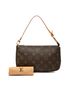 Louis Vuitton 100% Coated Canvas Brown Monogram Pochette Accessoires One size - photo 7