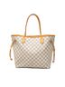 Louis Vuitton 100% Coated Canvas White Damier Azur Neverfull MM One size - photo 1
