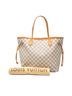 Louis Vuitton 100% Coated Canvas White Damier Azur Neverfull MM One size - photo 7