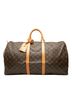 Louis Vuitton 100% Coated Canvas Brown Monogram Keepall 55 One size - photo 1