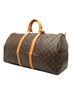 Louis Vuitton 100% Coated Canvas Brown Monogram Keepall 55 One size - photo 3