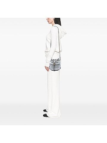 Chanel Small Quilted Metallic Aged Calfskin Gabrielle Bucket Bag (view 2)