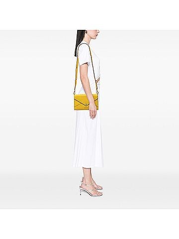 Miu Miu Goatskin Madras Envelope Crossbody (view 2)