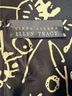 Ellen Tracy 100% Silk Floral Black Ivory Silk Skirt Size 6 - photo 3