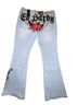 Ed Hardy Blue Jeans Size 32 waist - photo 1