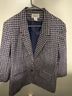 Bridgewater Classics 100% Polyester 55% Cotton 35% Linen Checkered-gingham Black White Blazer Size 12 - photo 4
