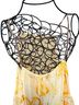 Anthropologie Floral Yellow Orange Tank Top Size S - photo 2