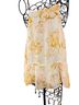 Anthropologie Floral Yellow Orange Tank Top Size S - photo 5