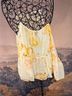 Anthropologie Floral Yellow Orange Tank Top Size S - photo 4