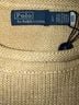 Ralph Lauren 100% Cotton Tan Pullover Sweater Size L - photo 3