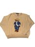 Ralph Lauren 100% Cotton Tan Pullover Sweater Size L - photo 1