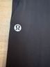 Lululemon Athletica Solid Black Multi Color Leggings Size 4 - photo 3