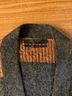 ALLSAINTS Stripes Black Red Orange Wool Cardigan Size XS - photo 3