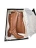 Naturalizer 100% Leather Animal Print Brown Boots Size 10 (wide) - photo 5