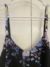 Torrid 100% Polyester 100% Polyester Floral Black Purple Yellow Blue Sleeveless Blouse Size 2 - photo 4
