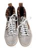Vans Gray Brown Multi Color Sneakers Size 7 - photo 2
