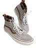 Vans Gray Brown Multi Color Sneakers Size 7 - photo 1