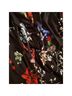 Kaileigh Floral Black Multi Color Jumpsuit Size M - photo 4