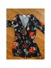 Kaileigh Floral Black Multi Color Jumpsuit Size M - photo 6