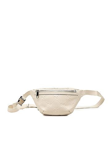 Gucci GG Embossed Perforated Leather Belt Bag (view 1)