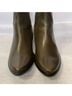 Gildan 100% Leather Solid Green Boots Size 6 1/2 - photo 13