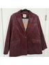 Boden Burgundy Jacket Size 14 - photo 4