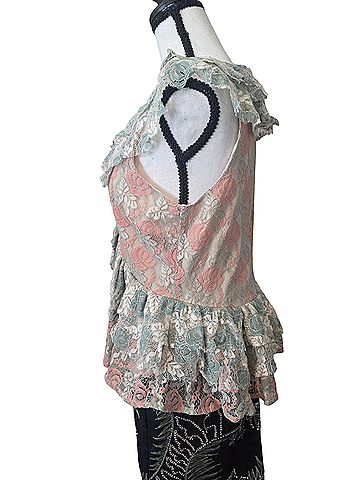 Sugar Lips Short Sleeve Blouse (view 2)