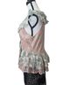 Sugar Lips 100% Polyester Multi Color Short Sleeve Blouse Size M - photo 2