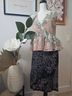 Sugar Lips 100% Polyester Multi Color Short Sleeve Blouse Size M - photo 4