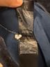 STAND STUDIO 100% Poly Blue Coat Size 6 - photo 8