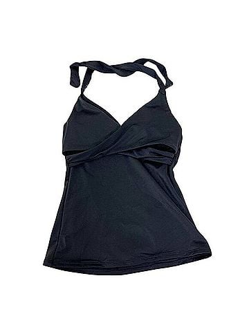 Athleta Bra Cup Wrap Tankini Halter Swimsuit Top (view 1)