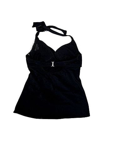 Athleta Bra Cup Wrap Tankini Halter Swimsuit Top (view 2)