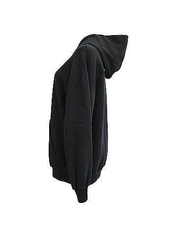 Balenciaga Balenciaga Zip-Up Hoodie in Black Cotton (view 2)
