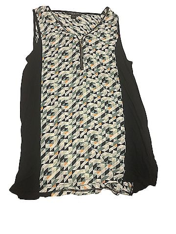 August Silk Sleeveless Blouse (view 1)